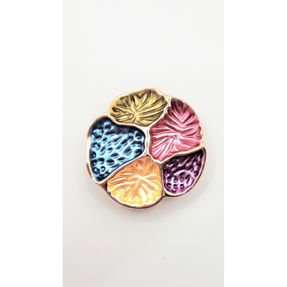 Abstract Magnetic Cluster Brooch