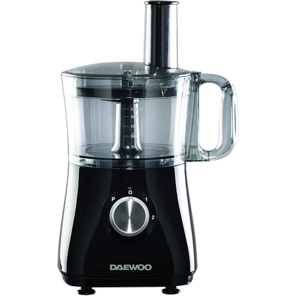 Daewoo 750W Plastic Compact Food Processor with 2L Bowl and 1.8L Blender Jug
