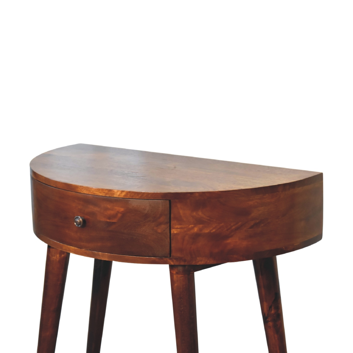 Artisan Furniture Solid Wood Odyssey Console Table, 1 Drawer, Dark Brown