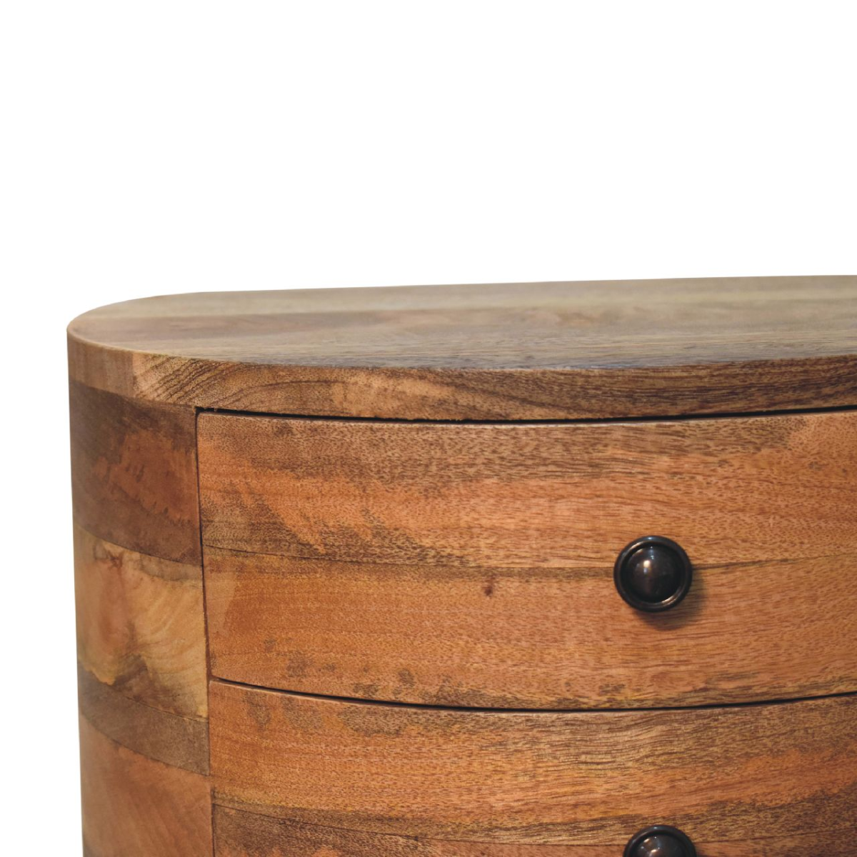 Artisan Furniture Solid Wood Odyssey Oak-ish Tripod Bedside
