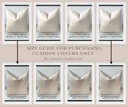 The Couture Cushion - The Laurent Linen - Style No. 142