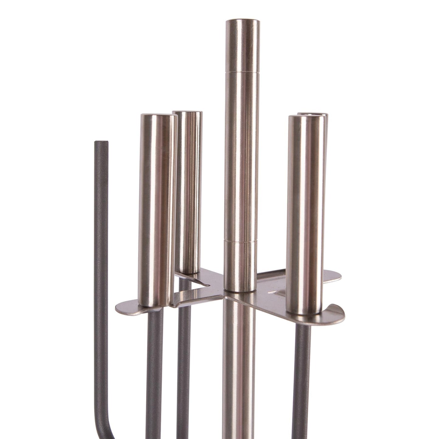 5pc Silver 'Petworth' Fireside Companion Set