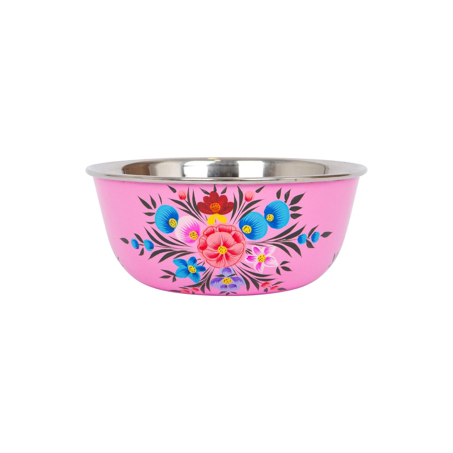 Pansy 14.5cm Hand-Painted Picnic Snack Bowl