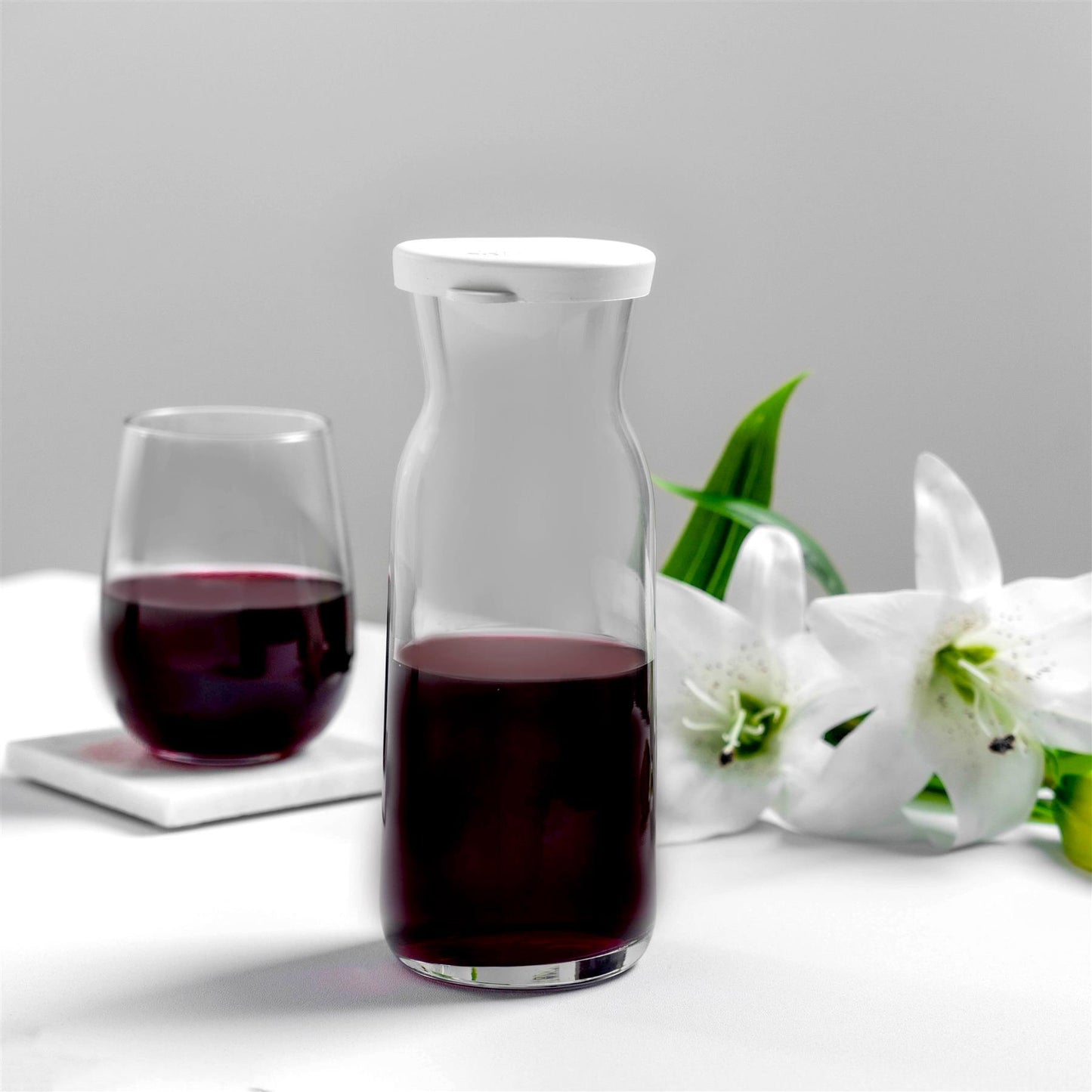 700ml Brocca Glass Carafe with Silicone Lid