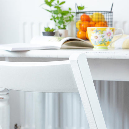 White Beech Wood Folding Chair