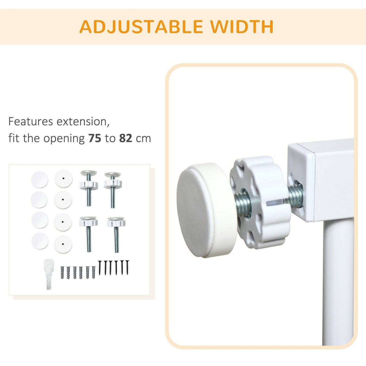 PawHut Pet Safety Gate