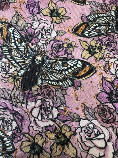 Jersey Suit - Purple Moths