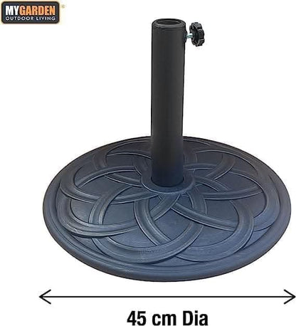 Heavy Duty Bronze Effect Parasol Base