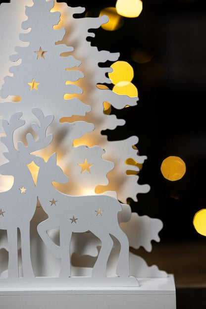 Light Up Christmas Scene