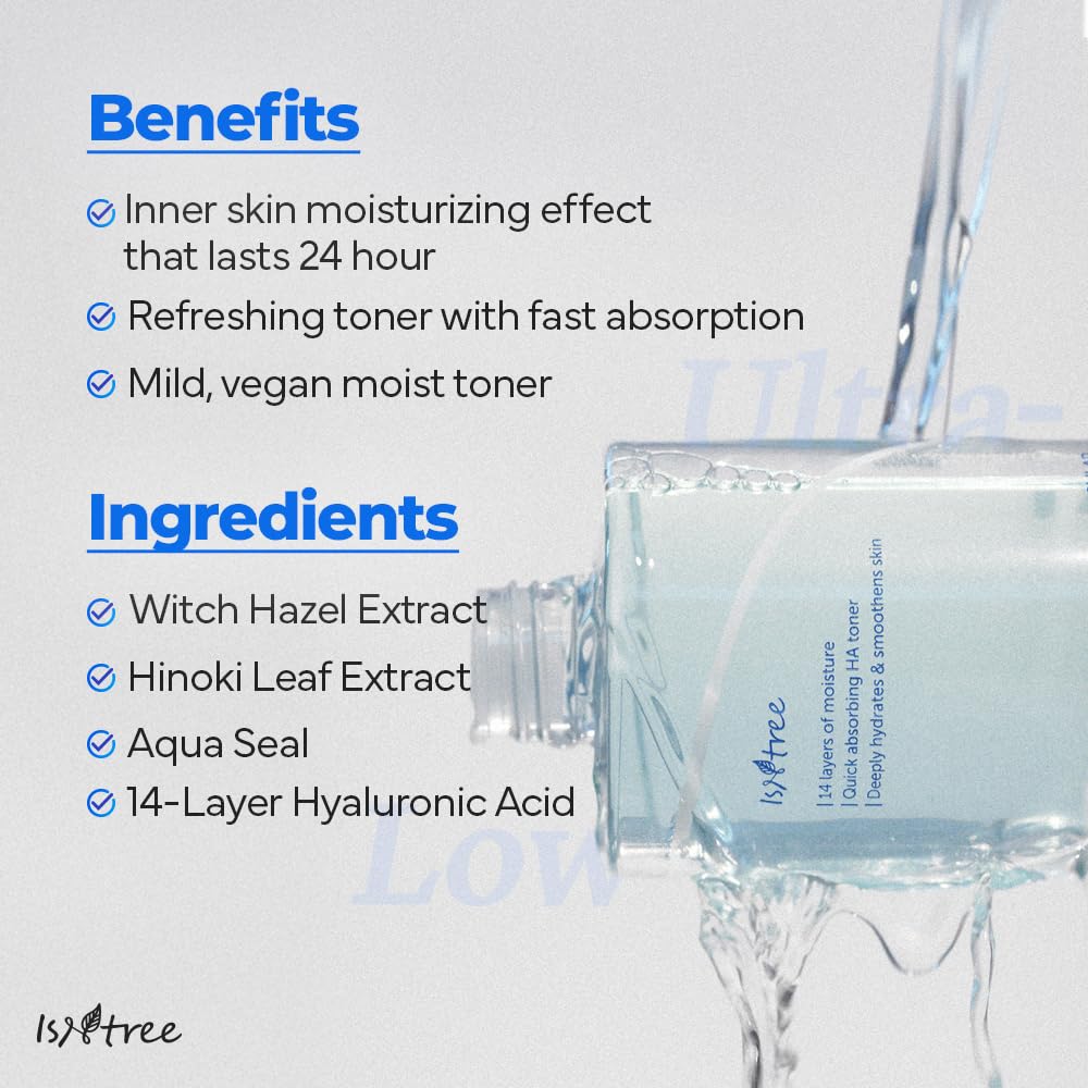 ISNTREE Hyaluronic Toner 300ml