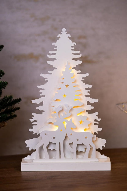 Light Up Christmas Scene