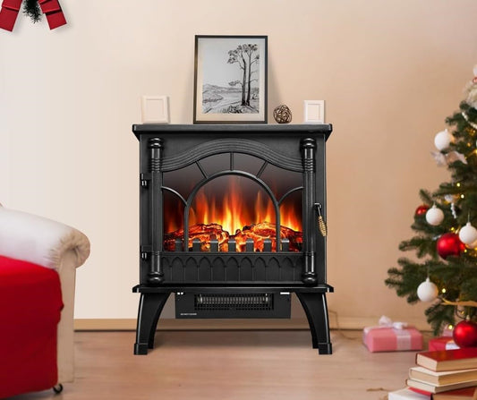 Electric Fire Flame Effect Fireplace Home Decor