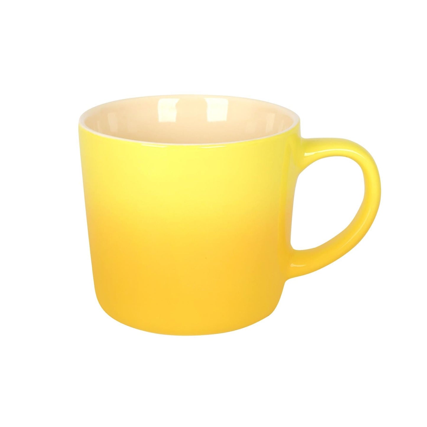 330ml Yellow New Bone China Ombre Mug