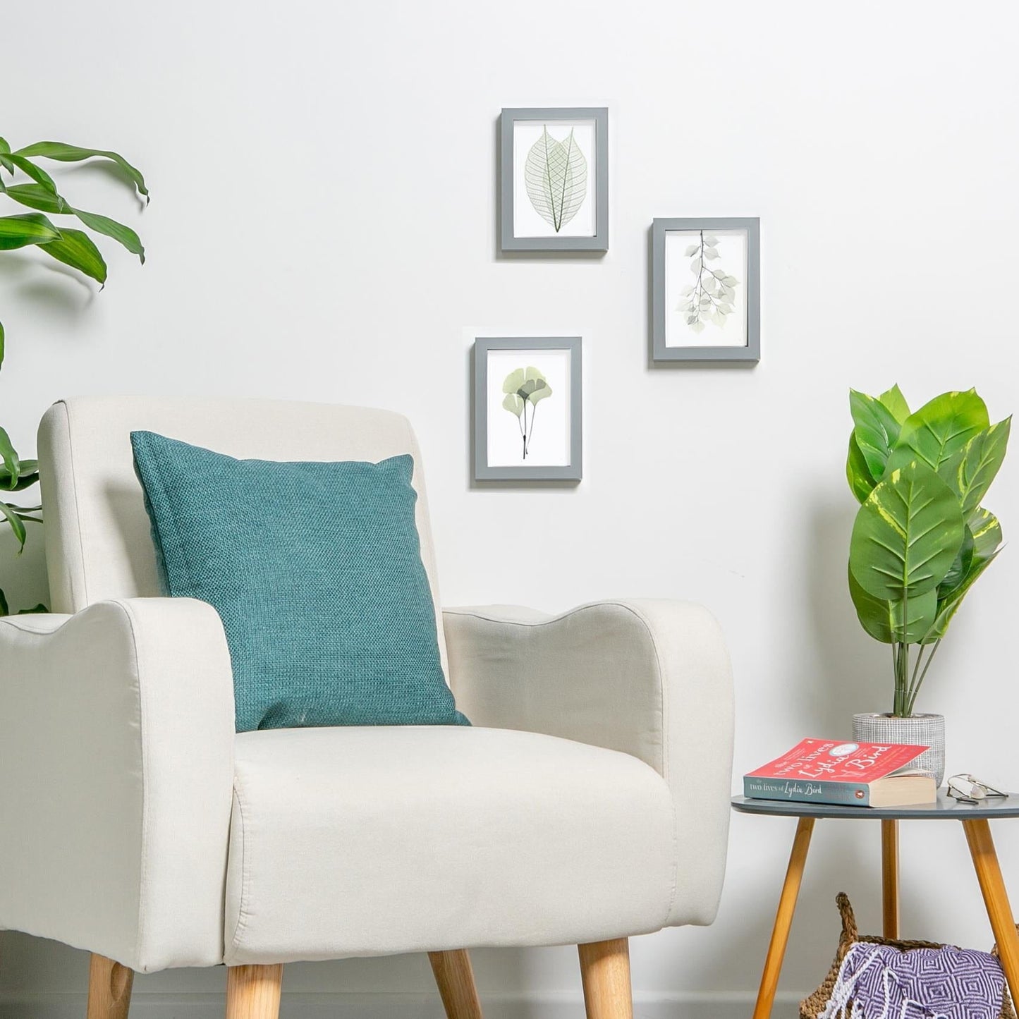 Grey 5" x 7" Photo Frame with 4" x 6" Mount