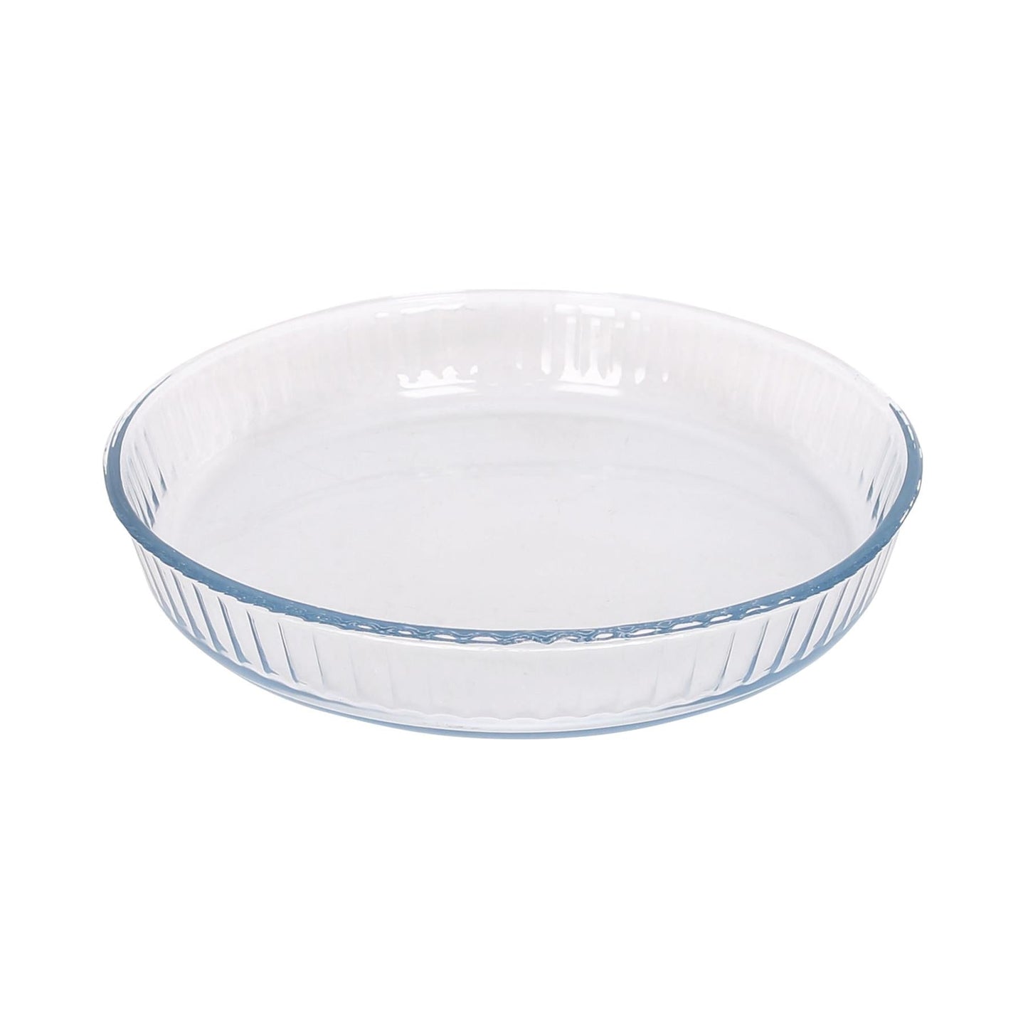 Optical Round Glass Oven Dish - 26cm x 26cm