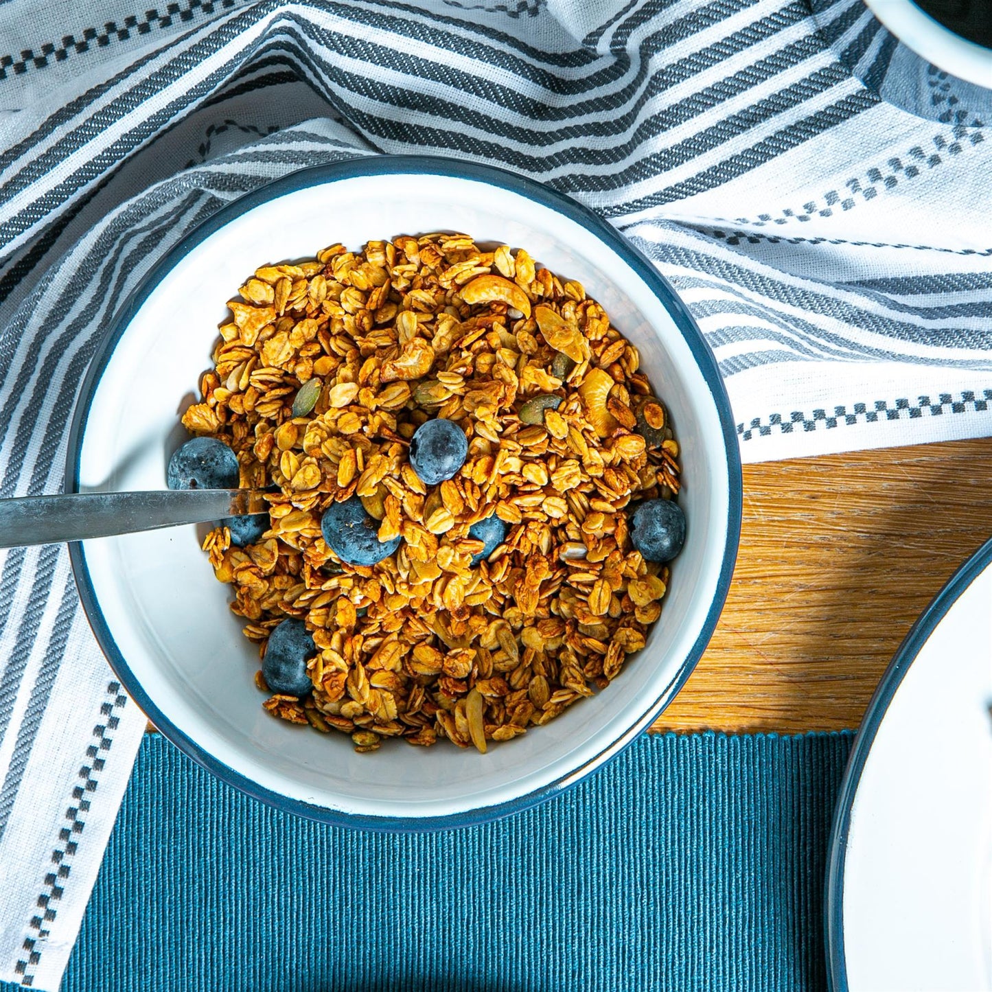 16cm White Enamel Bowls - Pack of Six