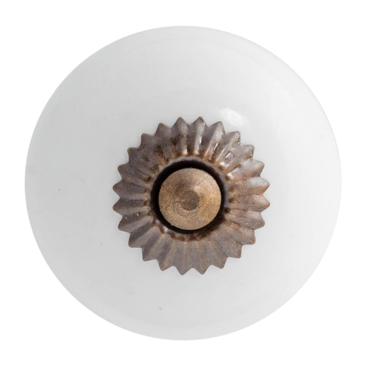 Round Ceramic Cabinet Knob