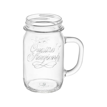 415ml Quattro Stagioni Mason Jars - Pack of Six