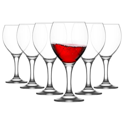 365ml Misket Red Wine Glasses - Pack of Six