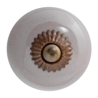Round Ceramic Cabinet Knob
