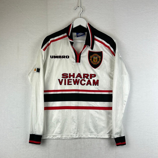 Manchester United 1998/1999 Away Shirt - Youth- Long Sleeve - Excellent Condition