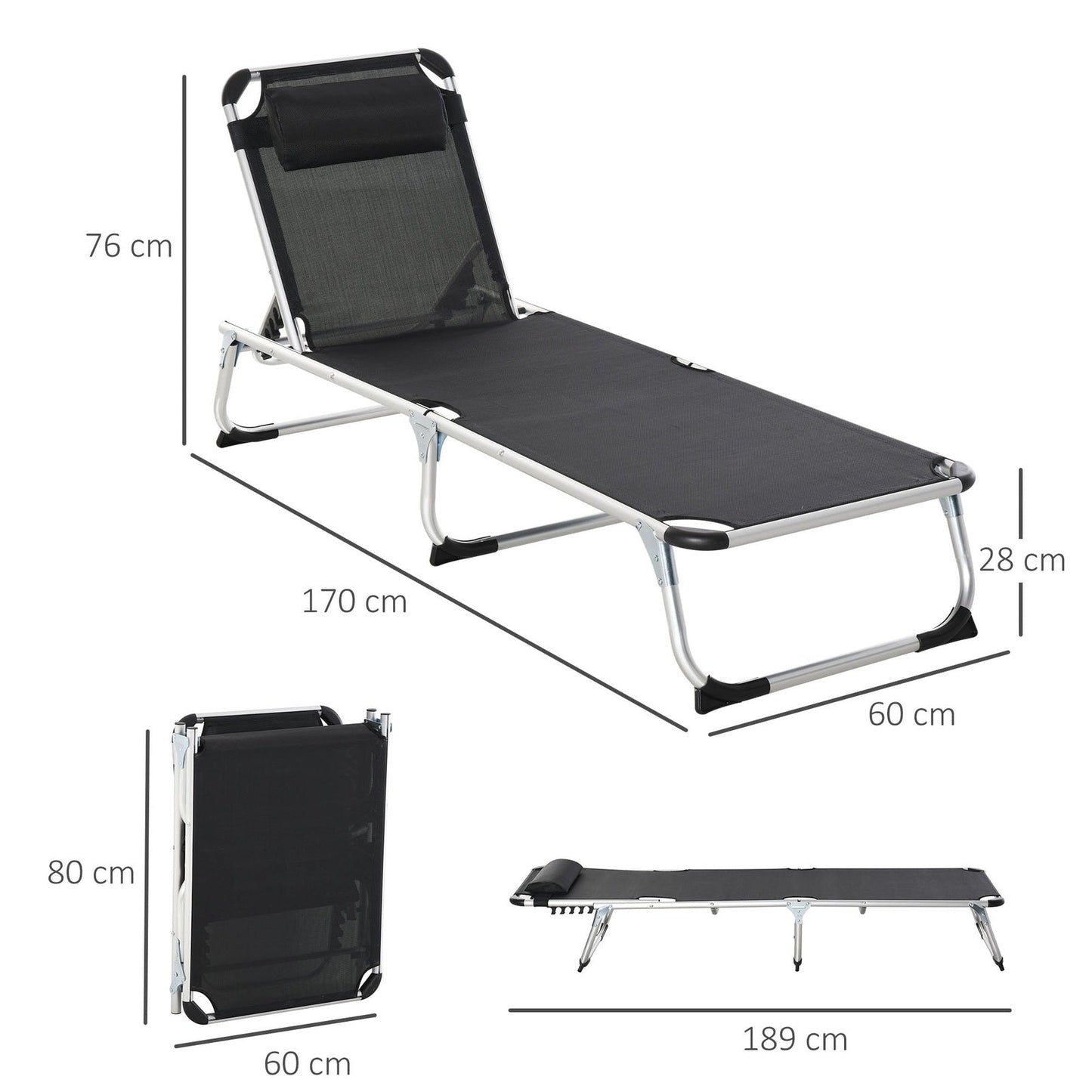 Foldable Sun Lounger