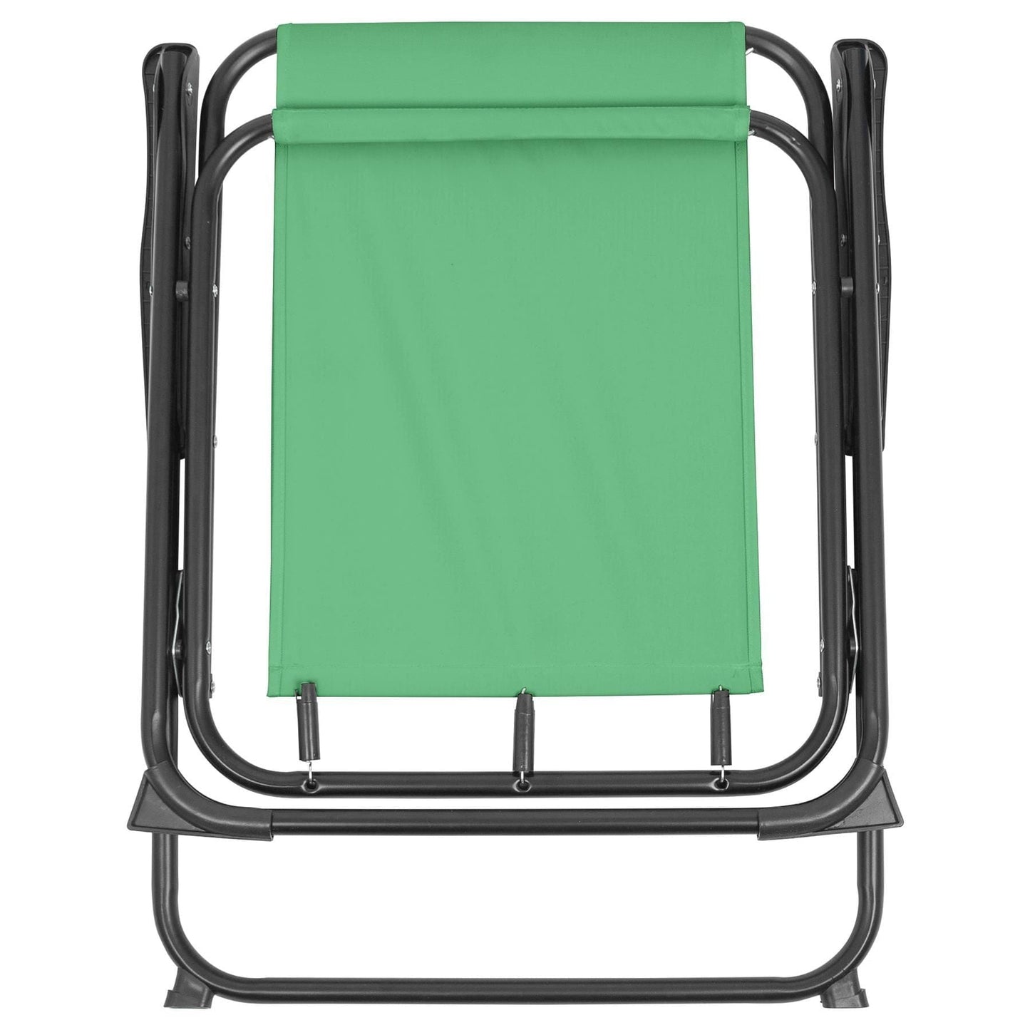 Green Folding Metal Beach Chair