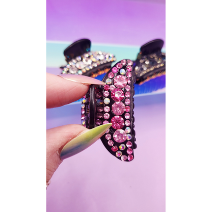 Luxe Jeweled Hair Clamps Pack of 12