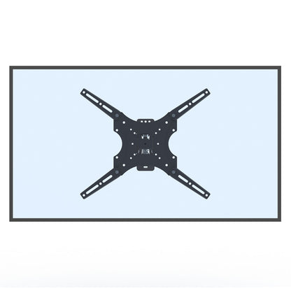 26-55" Adjustable Wall Mount Bracket Rotatable TV Stand TMX400 with Spirit Level