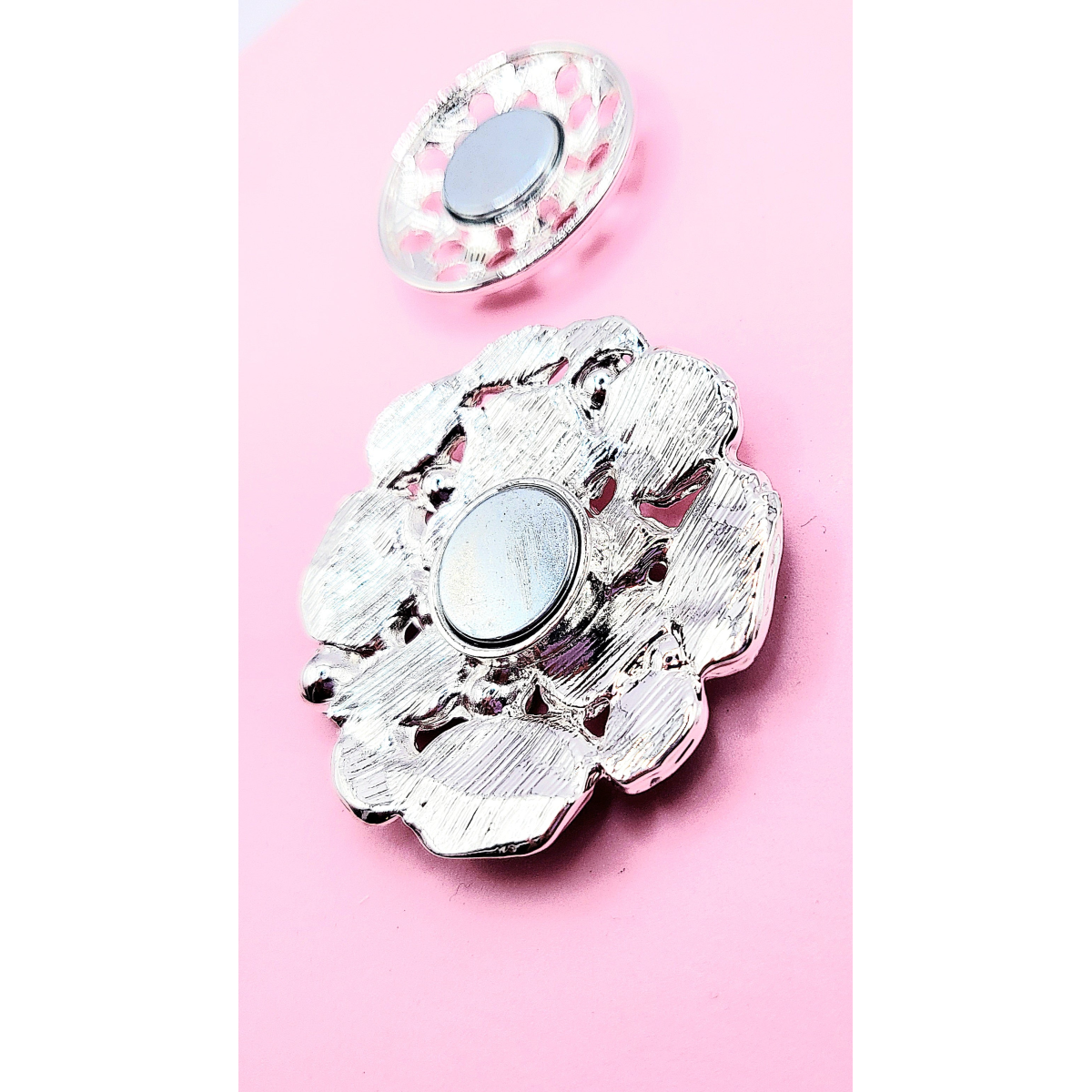 Abstract Magnetic Cluster Brooch