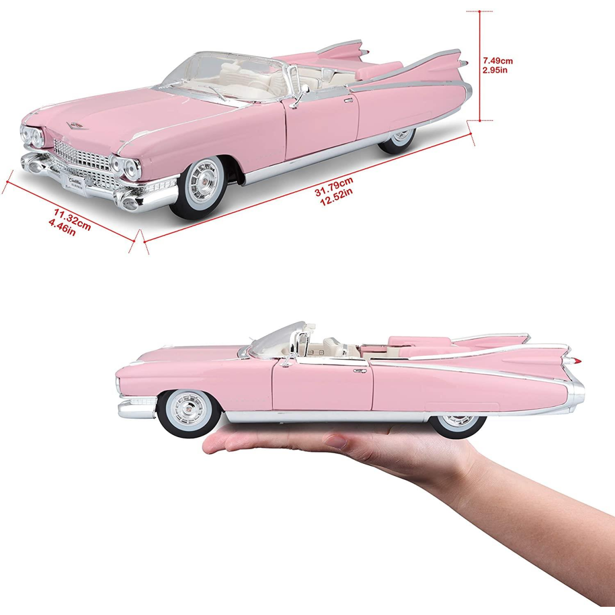 Maisto Cadillac Eldorado Biarritz 1:18 Diecast Model Car - 36813