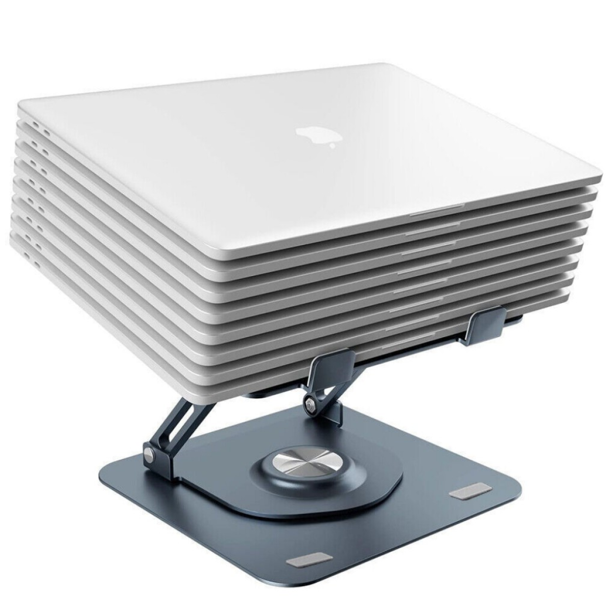 360Â° Metal Portable Laptop Tablet Stand Riser Bracket Adjustable Holder For Desk