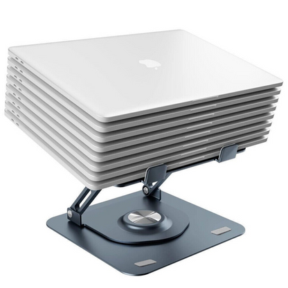 360Â° Metal Portable Laptop Tablet Stand Riser Bracket Adjustable Holder For Desk