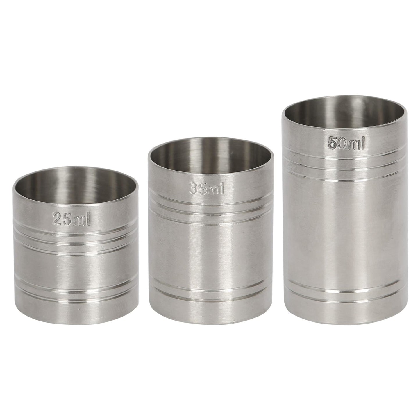 Stainless Steel Thimble Measure - 25/50ml