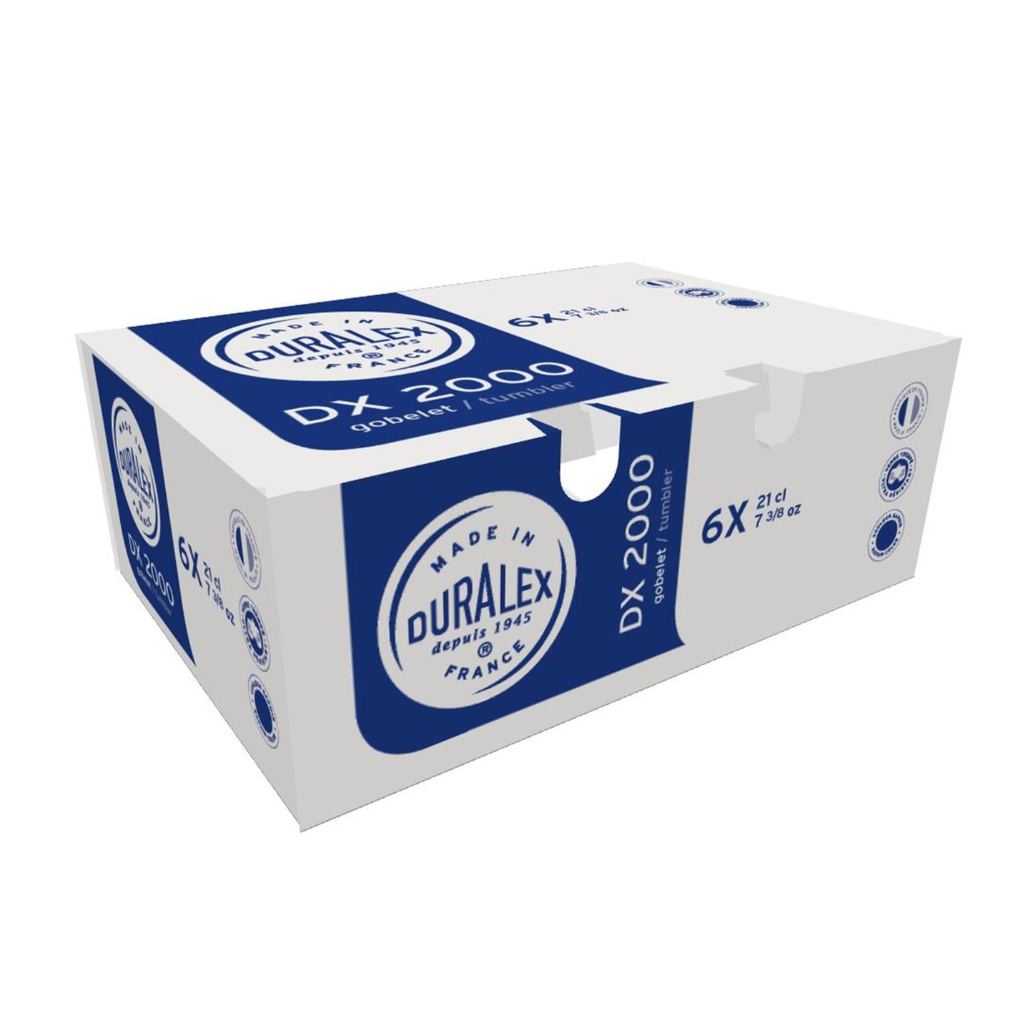 210ml Lys Tumbler Glasses - Pack of Six