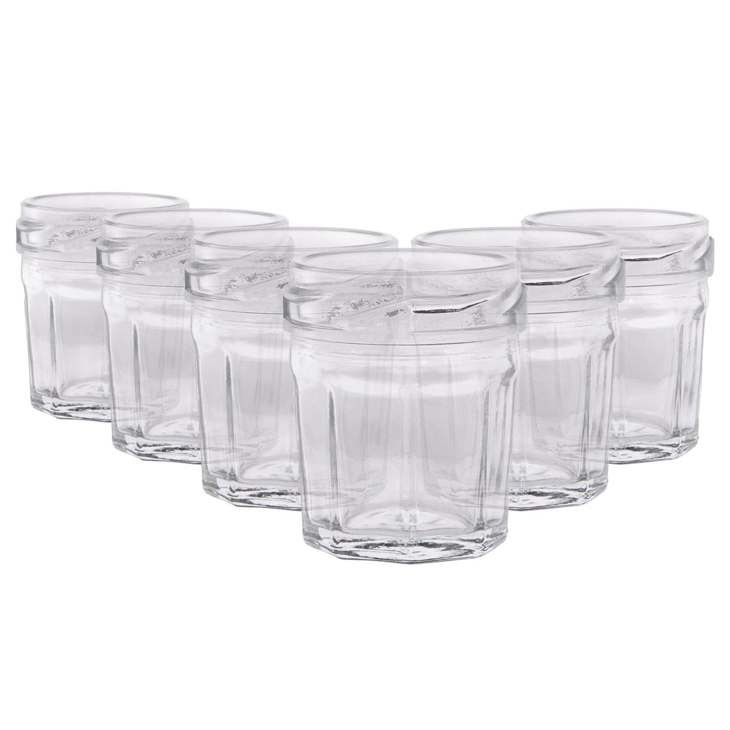 30ml Glass Jam Jars - Pack of 6