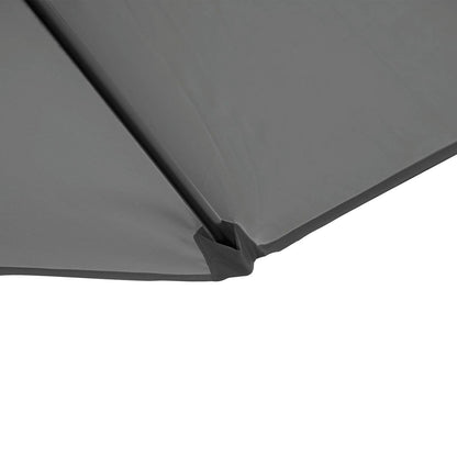 2.5M Garden Cantilever Parasol with 360° Rotation