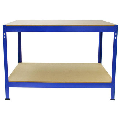Steel Shelving & 120cm Workbenchs 180cm - Blue Set Of Three T-Rax 90cm by Raven