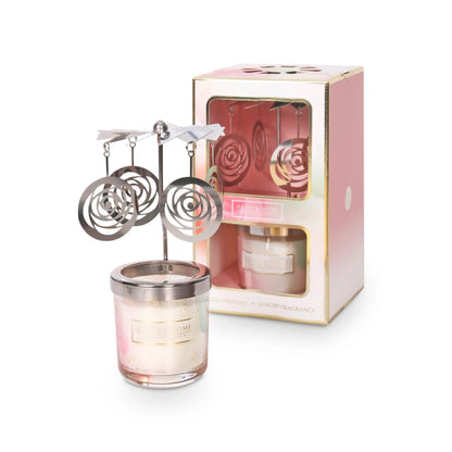 Heart & Home With Love Mini Soy Candle & Carousel - The Perfect Gift