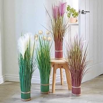 Beautiful Faux Artificial Grass Ornamental Floral Bouquet