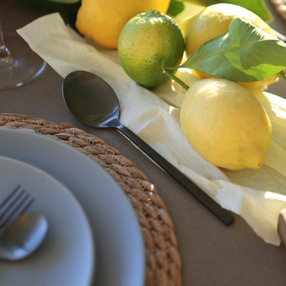 Stainless Steel Dessert Spoons - 20cm - Pack of Four