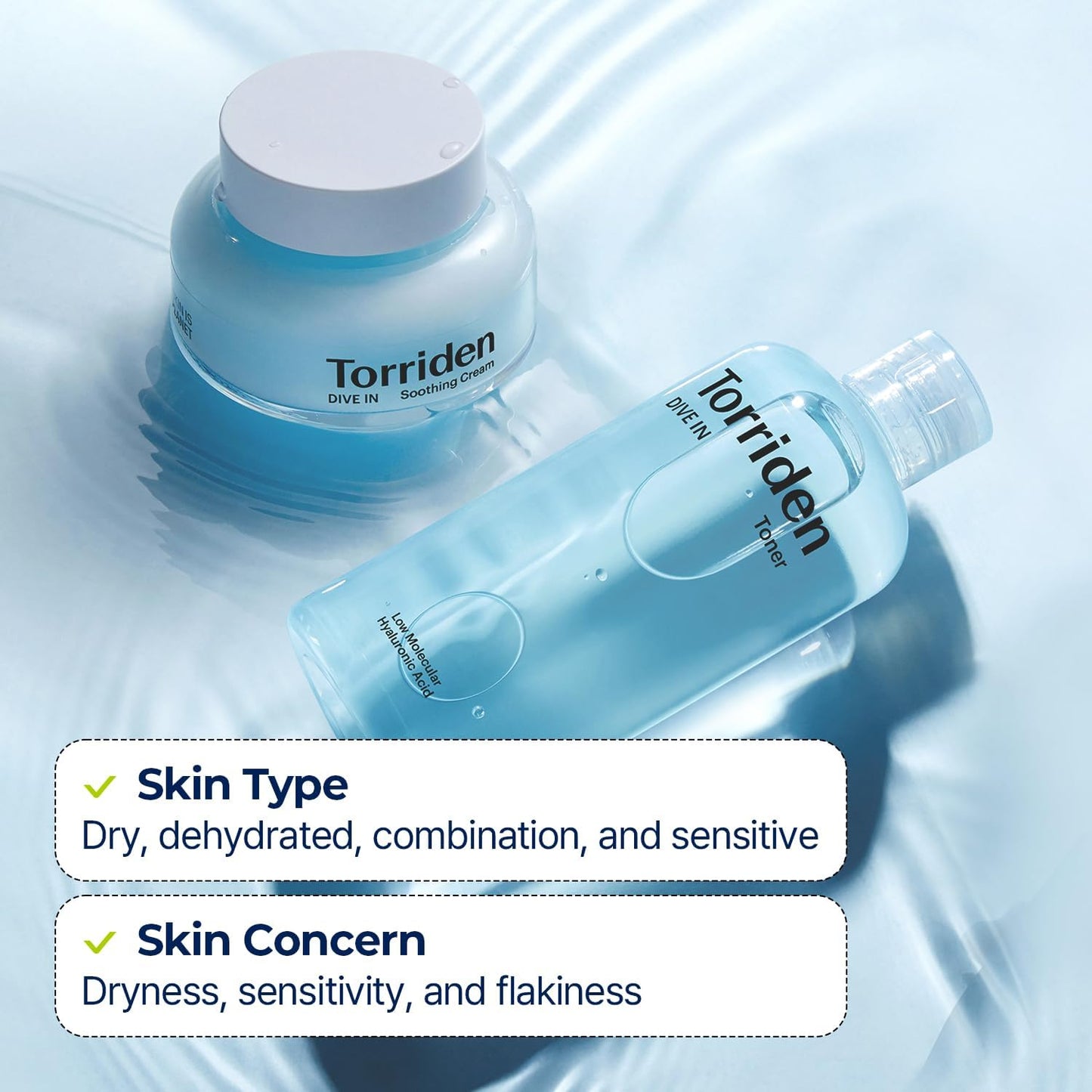 Torriden Dive-In Low Molecular Hyaluronic Acid Facial Toner 160ml