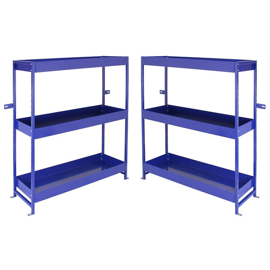 Racking Lightning Metal Van Shelving Unit Duo