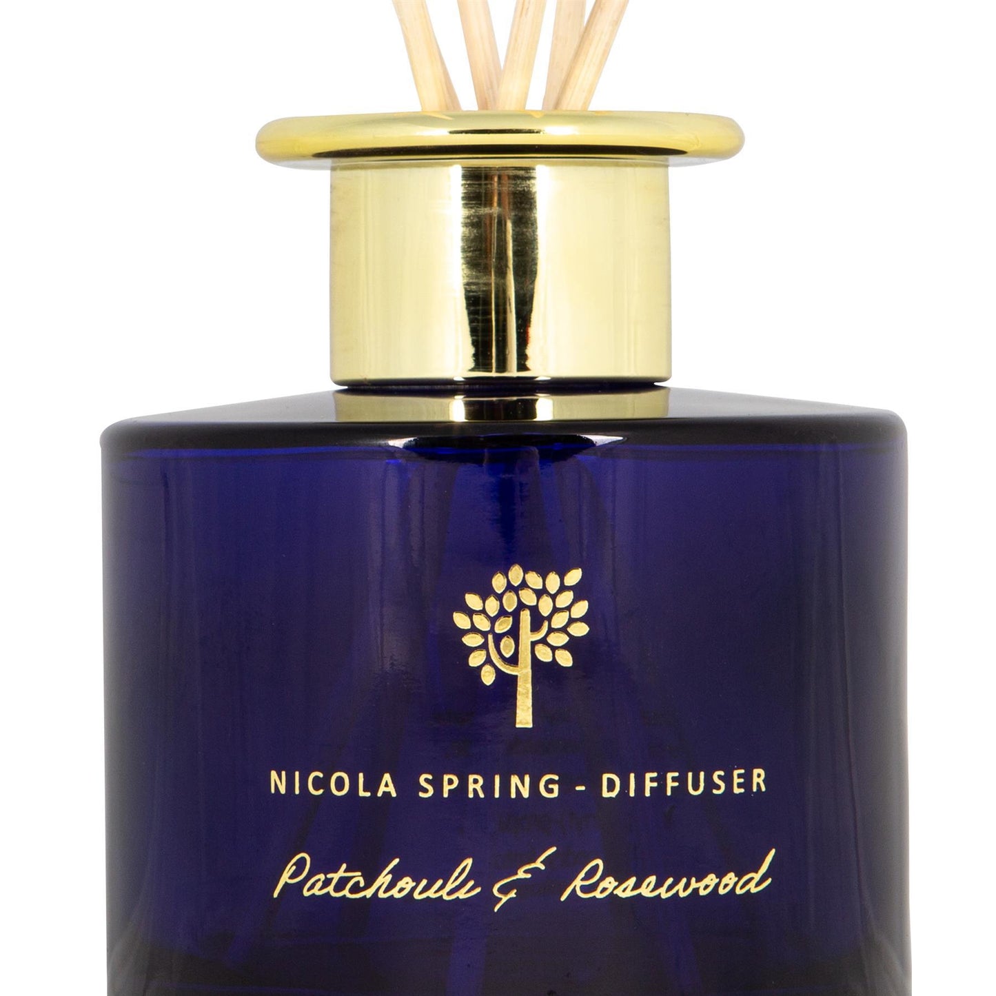 200ml Patchouli & Rosewood Glass Reed Diffuser