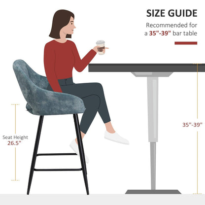Bar Stools Set of 2