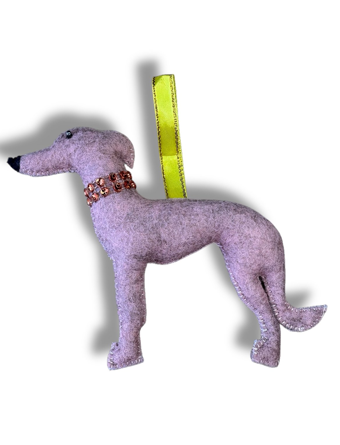 Christmas Tree Decoration - Felt Hound