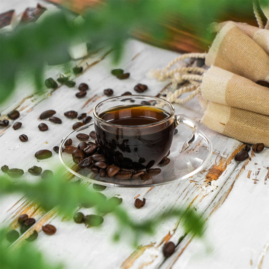 60ml Minimus Glass Espresso Cup & Saucer Set