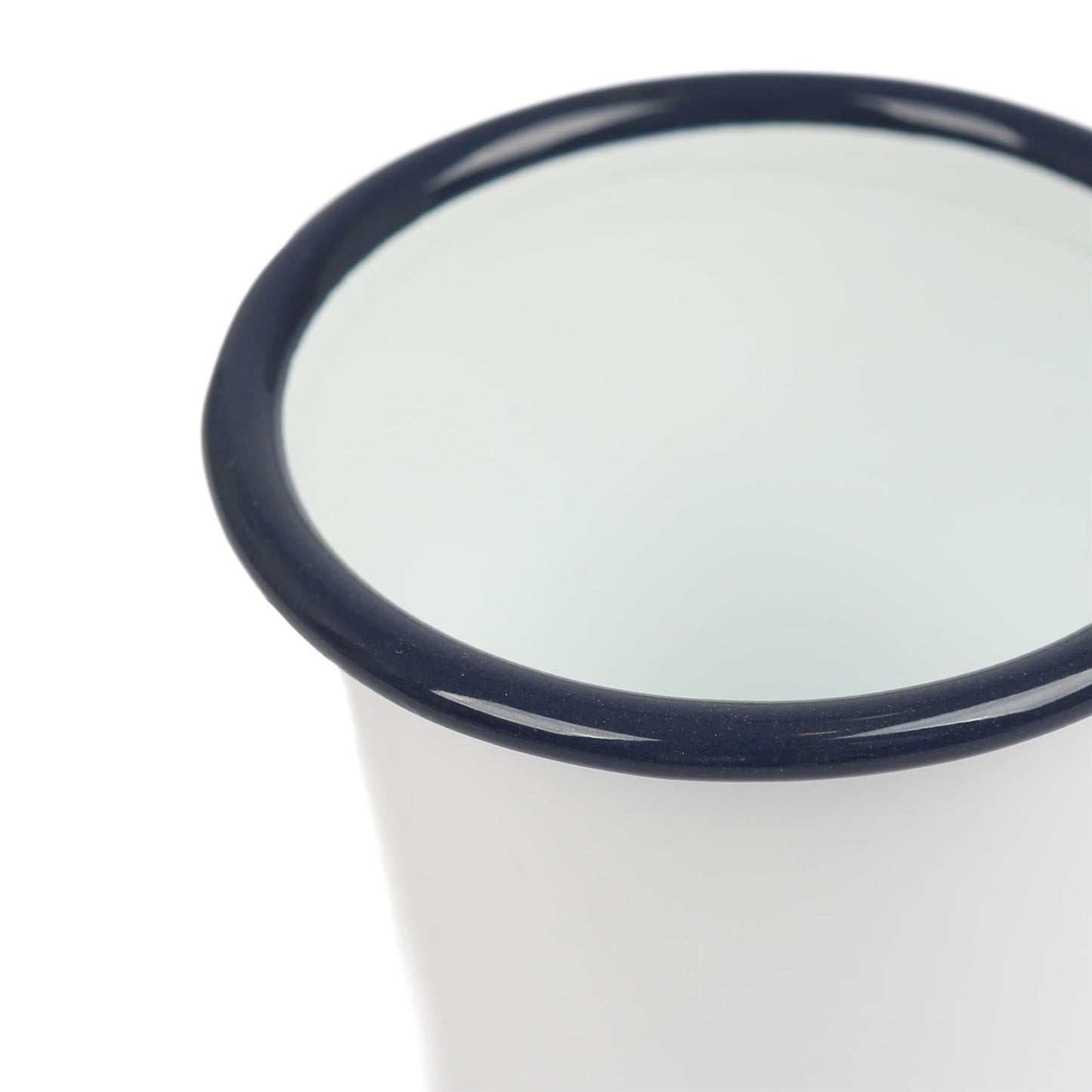 300ml White Enamel Tumblers - Pack of 6