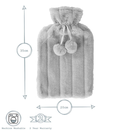 2L Hot Water Bottle with Cosy Cover