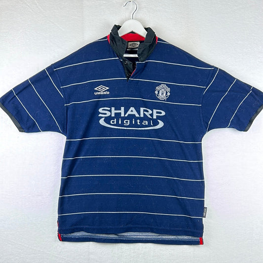Manchester United 1999-2000 Away Shirt - Medium - Very Good Condition